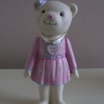 Teddy Bear Ornament Girl