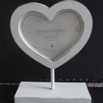 Shabby Chic Heart Photo Frame