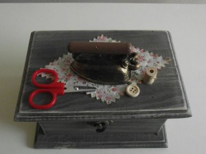 Shabby Chic Vintage Sewing Box
