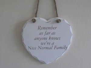 Shabby Chic Wooden Hanging Sign