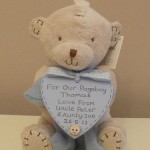 Pageboy teddy with heart